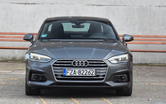 Audi A5 cena 94900 przebieg: 199000, rok produkcji 2016 z Warszawa małe 704